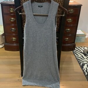 J Crew Grey Cashmere dress